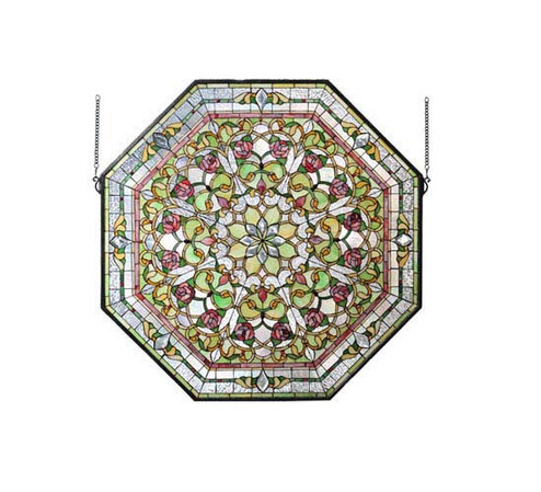 Floral Window in Mahogany Bronze (57|107225)