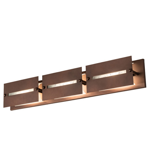 Moss Three Light Vanity in Cinnamon Coffee Metallic (57|106347)