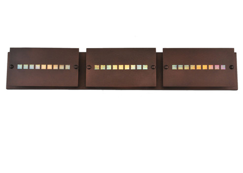 Moss Creek Three Light Vanity in Cinnamon Coffee Metallic (57|106315)