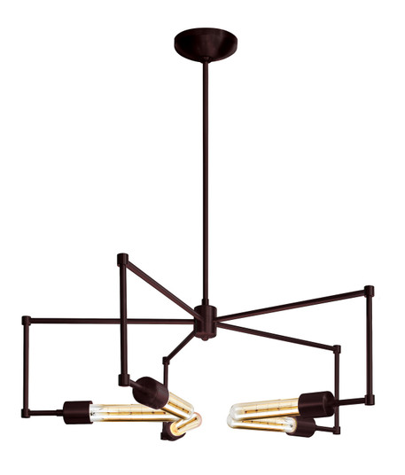 Boomer Chandelier in Bronze (408|CH555BZRT3A)