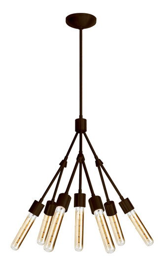 Stilt Chandelier in Brushed Brass (408|CH550BZRT6B)