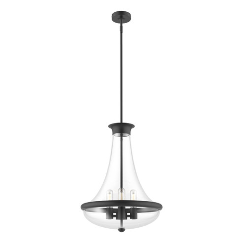 Marcel Four Light Pendant in Matte Black (452|PD464018MB)