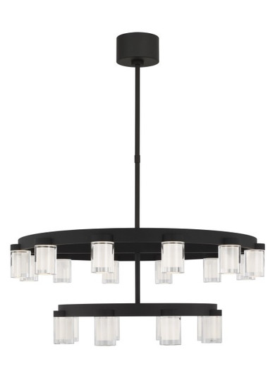 Esfera LED Chandelier in Nightshade Black (182|KWCH19827B)