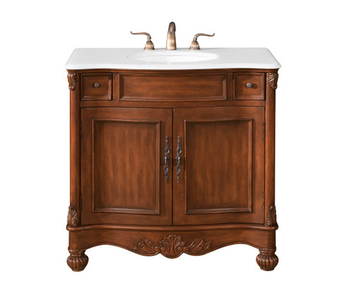Windsor Single Bathroom Vanity in Brown (173|VF-1047-VW)
