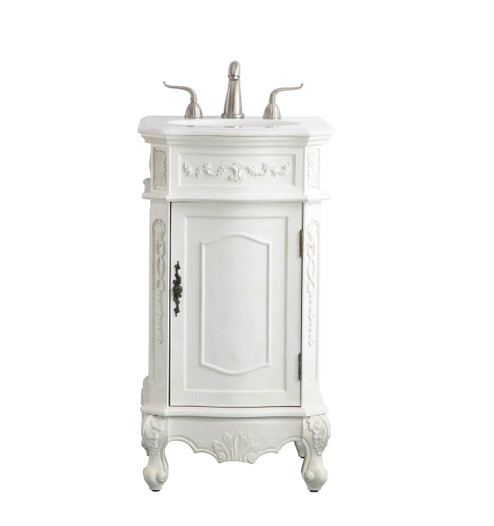 Danville Single Bathroom Vanity in Antique white (173|VF10119AW-VW)