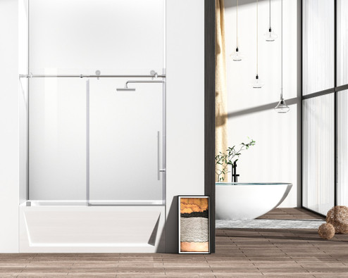 Orlando Tub Door in Polished Chrome (173|TD111-6060PCH)