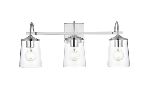 Avani Three Light Bath Sconce in Chrome (173|LD7313W24CH)