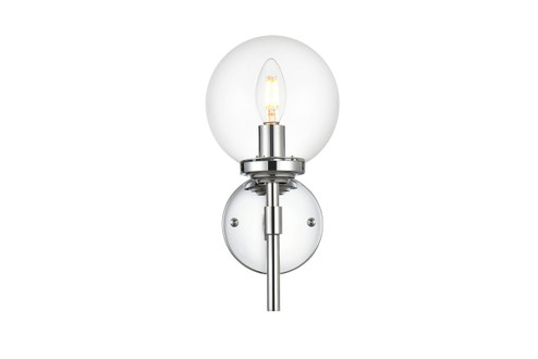 Ingrid One Light Bath Sconce in Chrome (173|LD7302W6CH)