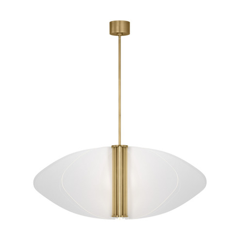 Nyra LED Pendant in Plated Brass (182|SLPD28530BR)
