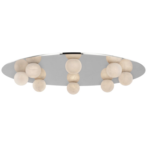 Pertica LED Flush Mount in Polished Nickel (268|KW 4521PN-ALB)