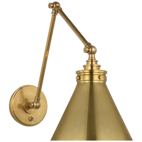 Parkington LED Wall Sconce in Antique-Burnished Brass (268|CHD 2526AB)