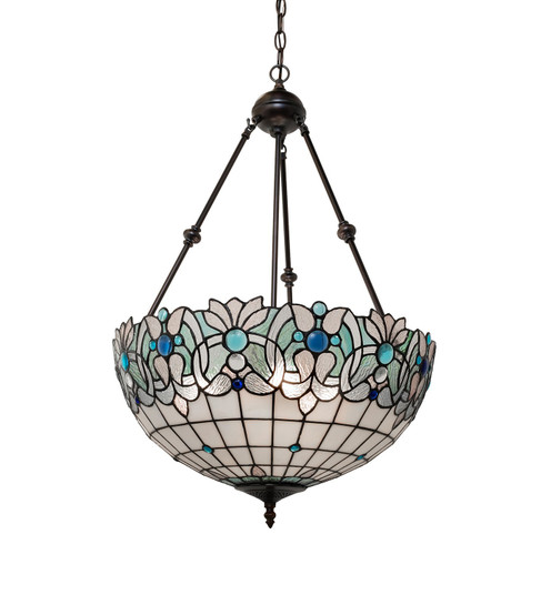 Angelica Three Light Pendant in Mahogany Bronze (57|255703)