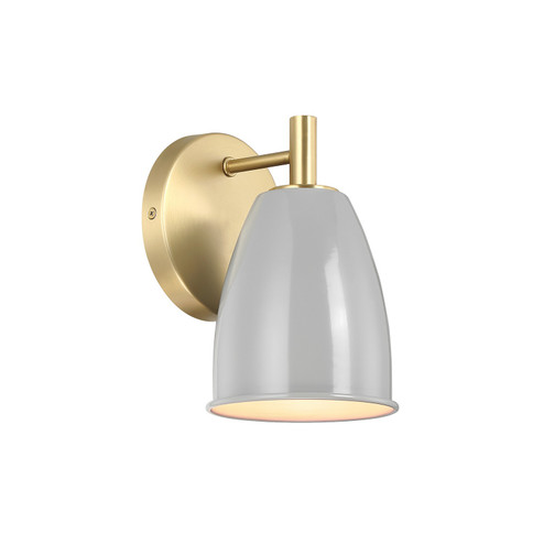 Biba One Light Wall Sconce in Brushed Gold (43|D287M-WS-BG)