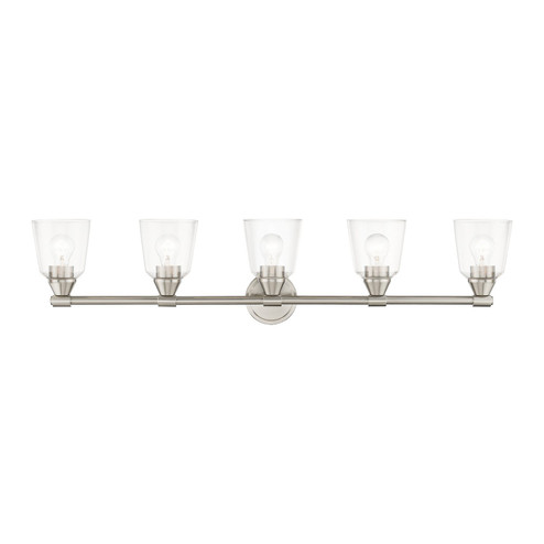Catania Five Light Vanity Sconce in Brushed Nickel (107|16785-91)