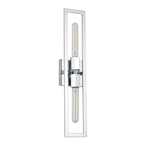 Wisteria Two Light Wall Sconce in Polished Chrome (216|WTS-222W-PC)