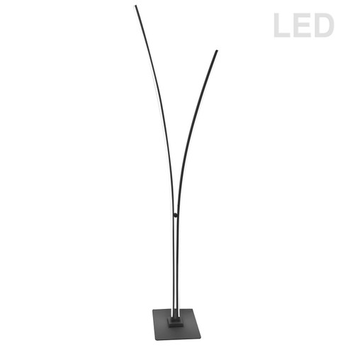 Vincent LED Floor Lamp in Black (216|VIN-6536LEDF-MB)