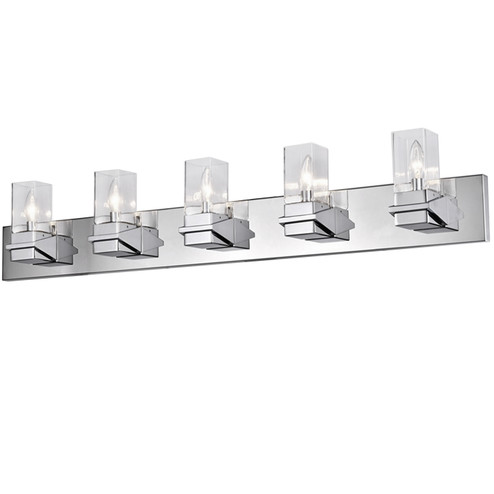 Veronica Five Light Vanity in Polished Chrome (216|VER-405W-PC)