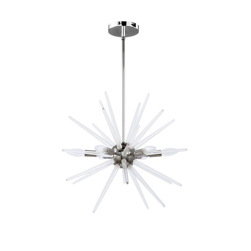 Vela Six Light Pendant in Polished Chrome (216|VEL-206C-PC)