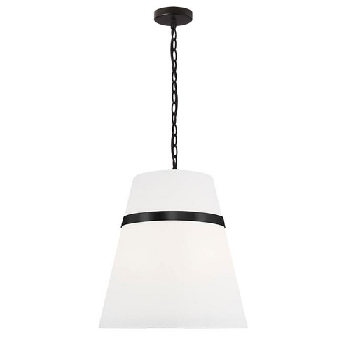 Symphony Three Light Pendant in White (216|SYM-183P-MB-WH)