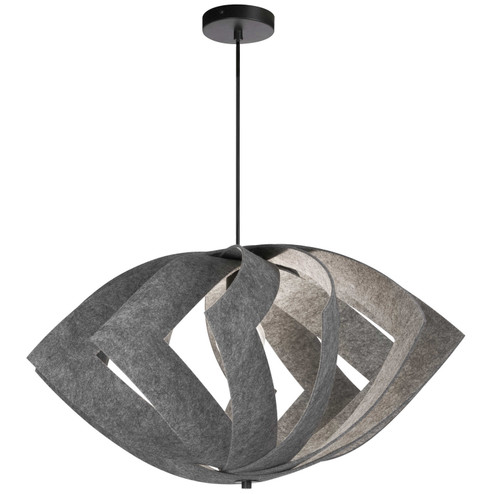 Rotem One Light Pendant in Grey (216|RTM-301P-MB-500)