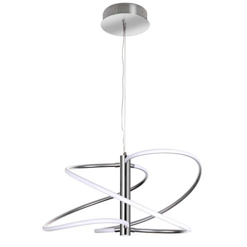 Romy LED Pendant in Polished Chrome (216|ROM-2433LEDP-PC)
