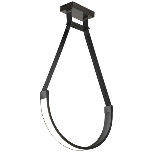 Regan LED Pendant in Matte Black (216|REG-241LEDP-MB)