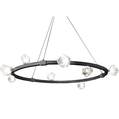 Pearlene 12 Light Chandelier in Matte Black (216|PRN-4212C-MB)