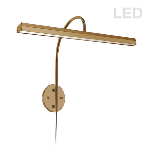 Display/Exhibit LED Picture Light in Aged Brass (216|PIC120-23LED-AGB)