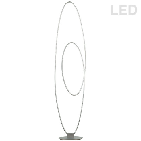 Phoenix LED Floor Lamp in Silver (216|PHX-6060LEDF-SV)