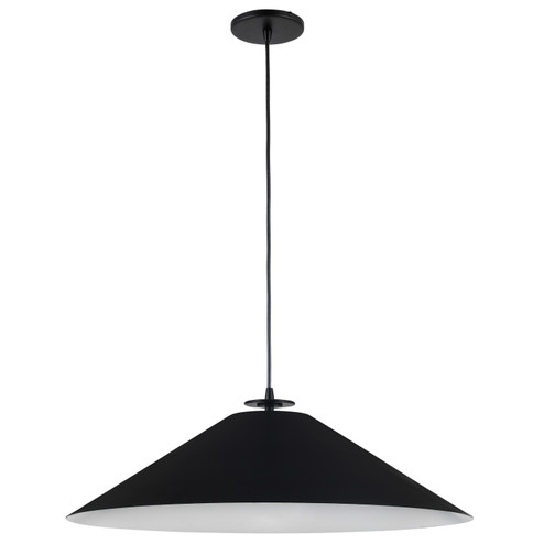 Prudence One Light Pendant in Black (216|PDC-241P-MB)