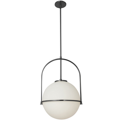 Paola One Light Pendant in Black (216|PAO-161P-MB)