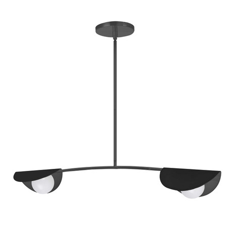 Emma Two Light Pendant in Matte Black (216|EMM-342HP-MB)