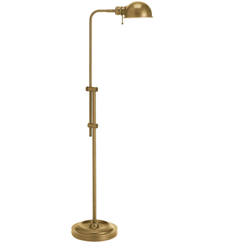 Fedora One Light Floor Lamp in Aged Brass (216|DM1958F-AGB)