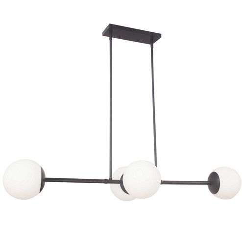 Dayana Four Light Pendant in Matte Black (216|DAY-484HP-MB)