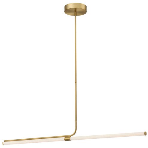 Corvette LED Pendant in Aged Brass (216|CVT-4824LEDHP-AGB)