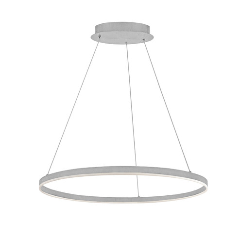 Circulo LED Chandelier in Silver (216|CIR-2434C-SV)