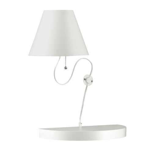 One Light Wall Sconce in White (216|504-1W-MW)