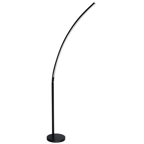 LED Floor Lamp in Black (216|412LEDF-MB)