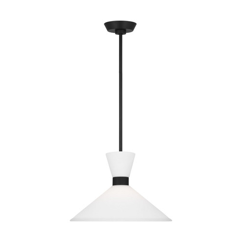 Belcarra One Light Pendant in Midnight Black (454|DJP1091MBK)