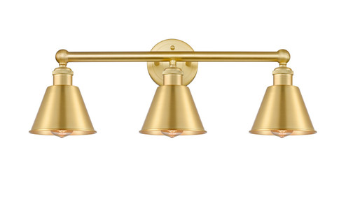 Ballston LED Bath Vanity in Satin Gold (405|616-3W-SG-M8-SG)