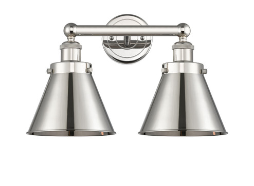 Franklin Restoration Two Light Bath Vanity in Polished Nickel (405|616-2W-PN-M13-PN)