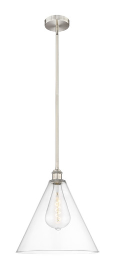 Edison One Light Pendant in Brushed Satin Nickel (405|616-1S-SN-GBC-162)