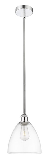 Edison One Light Mini Pendant in Polished Chrome (405|616-1S-PC-GBD-92)