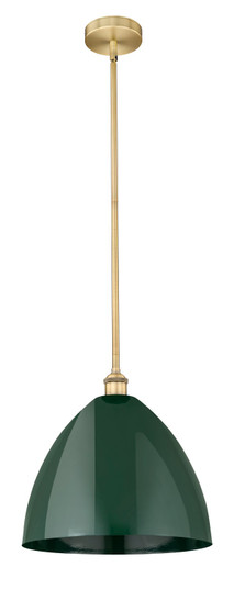 Edison One Light Mini Pendant in Brushed Brass (405|616-1S-BB-MBD-16-GR)