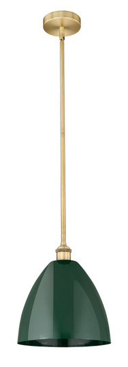 Edison One Light Mini Pendant in Brushed Brass (405|616-1S-BB-MBD-12-GR)