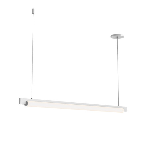 Keel LED Pendant in Satin White (69|3826.03)