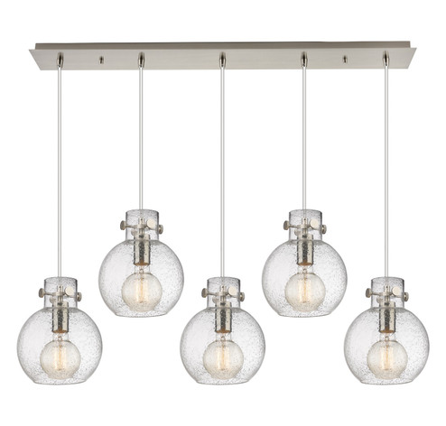 Newton LED Linear Pendant in Brushed Satin Nickel (405|125-410-1PS-SN-G410-8SDY)