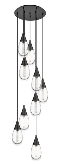 Downtown Urban LED Pendant in Matte Black (405|119-450-1P-BK-G450-6CL)