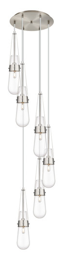 Downtown Urban LED Pendant in Brushed Satin Nickel (405|116-452-1P-SN-G452-4CL)