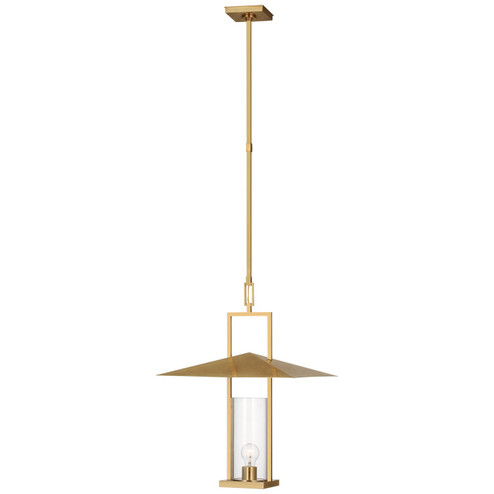 Amity LED Lantern in Antique Brass (268|RB 5052AB-CG)